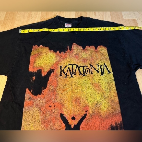 đź–¤SOLDđź–¤VINTAGE - Katatonia - Discouraged Ones T-shirt - Size Large - Picture 4 of 8